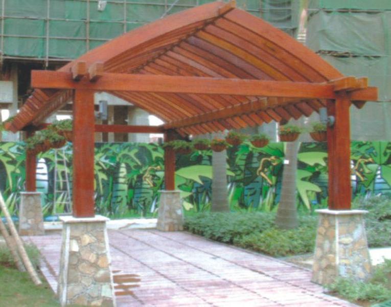 木花架欣赏二零零五六四3931 帖子ID:1323-木图网-木结构之家 www.woodpic.cn