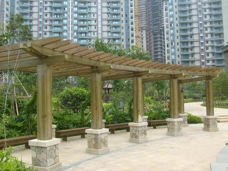 木花架欣赏二零零五六一1160 帖子ID:1320-木图网-木结构之家 www.woodpic.cn