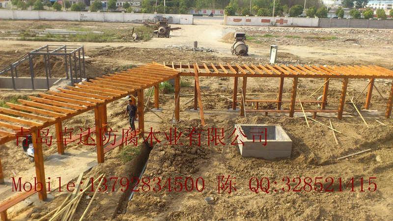 木花架欣赏二零零五九一8769 帖子ID:1350-木图网-木结构之家 www.woodpic.cn