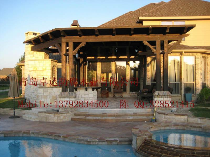 木花架欣赏二零零五九三3645 帖子ID:1352-木图网-木结构之家 www.woodpic.cn