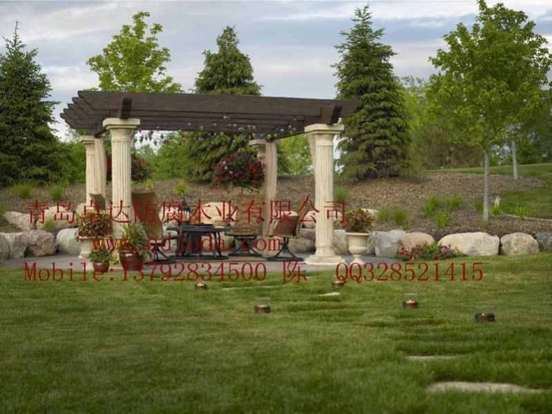 木花架欣赏二零零五九三1034 帖子ID:1352-木图网-木结构之家 www.woodpic.cn