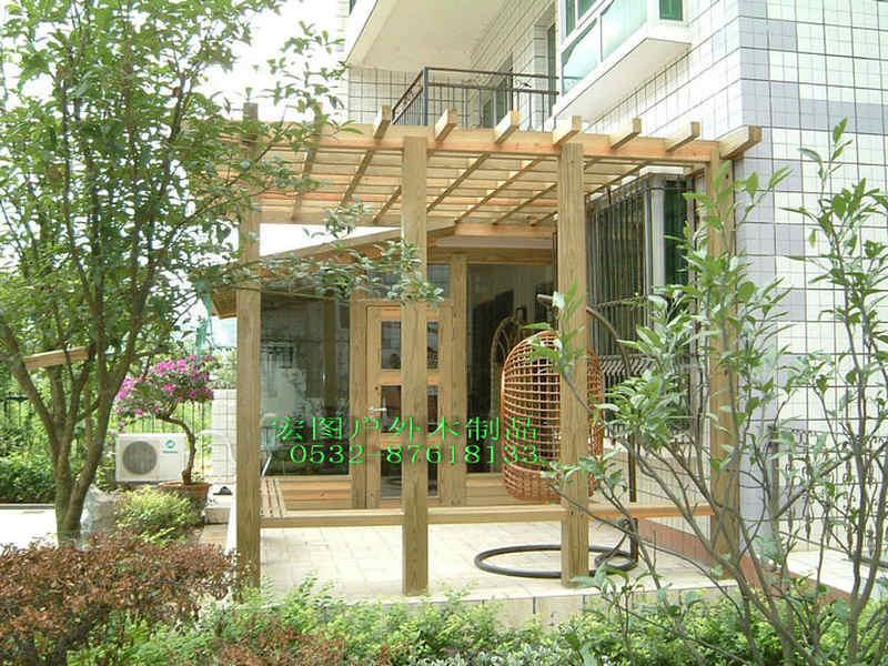木花架欣赏二零零五九一7021 帖子ID:1350-木图网-木结构之家 www.woodpic.cn