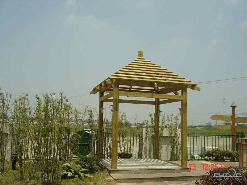 防腐木凉亭二零零五六5230 帖子ID:1371-木图网-木结构之家 www.woodpic.cn