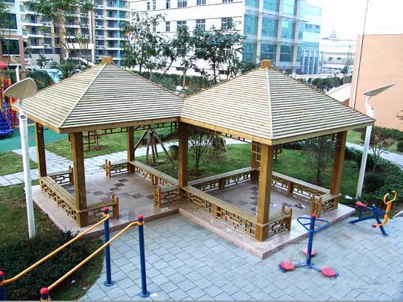 防腐木凉亭二零零五六8337 帖子ID:1371-木图网-木结构之家 www.woodpic.cn
