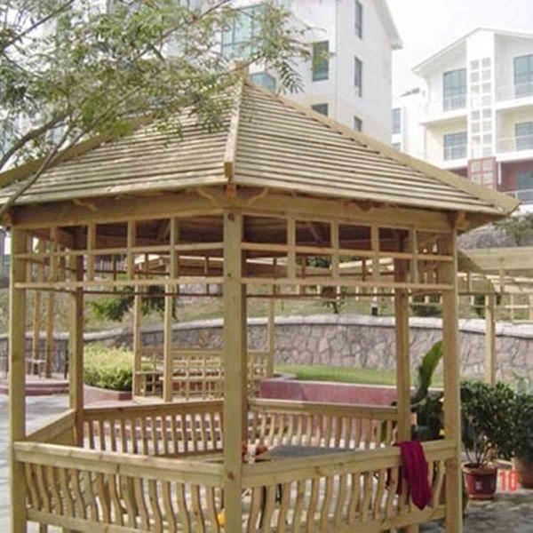 防腐木凉亭二零零五七393 帖子ID:1372-木图网-木结构之家 www.woodpic.cn