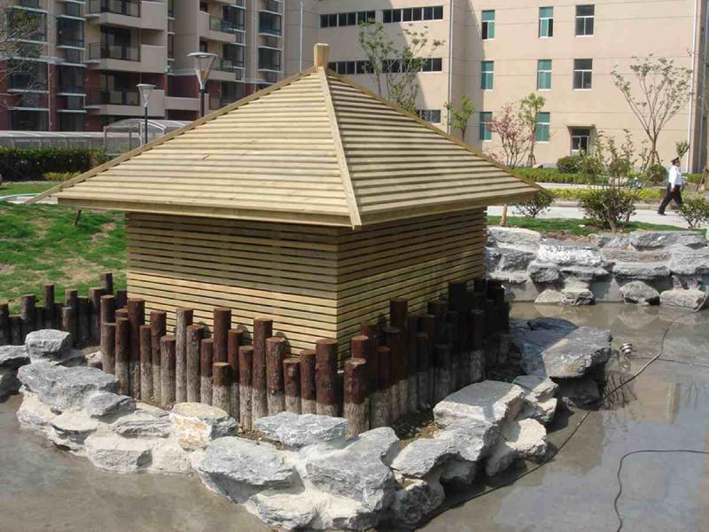 防腐木凉亭二零零五七6338 帖子ID:1372-木图网-木结构之家 www.woodpic.cn