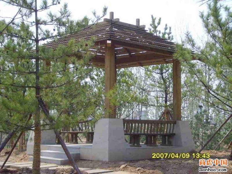 防腐木凉亭二零零五七2863 帖子ID:1372-木图网-木结构之家 www.woodpic.cn