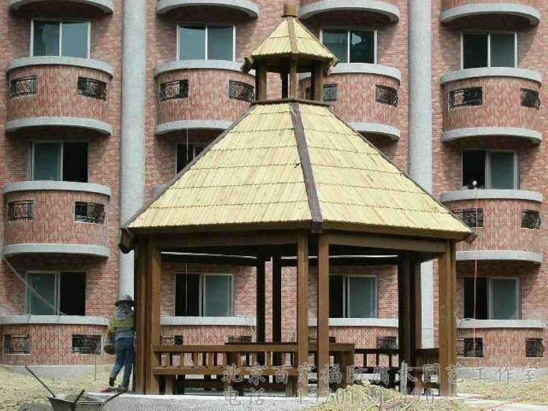 防腐木凉亭二零零五七6293 帖子ID:1372-木图网-木结构之家 www.woodpic.cn
