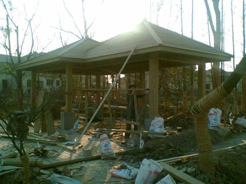 防腐木凉亭二零零五十一9017 帖子ID:1376-木图网-木结构之家 www.woodpic.cn