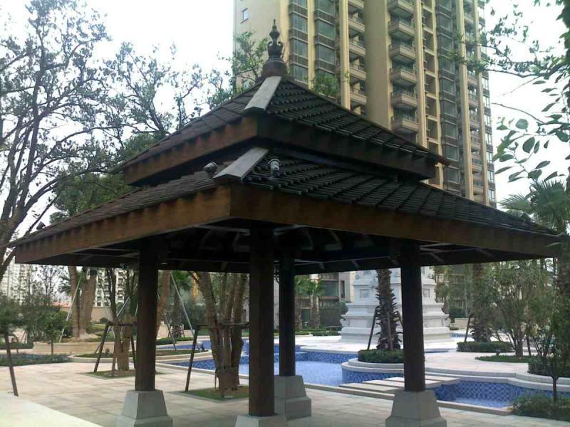 防腐木凉亭二零零五三9152 帖子ID:1368-木图网-木结构之家 www.woodpic.cn