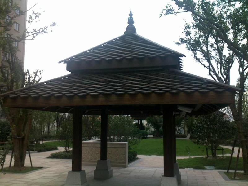 防腐木凉亭二零零五三371 帖子ID:1368-木图网-木结构之家 www.woodpic.cn