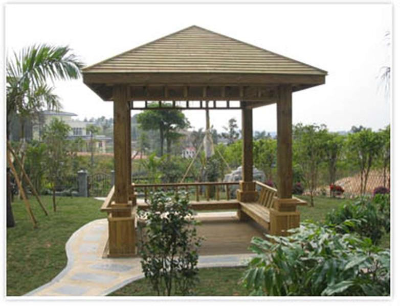 防腐木凉亭二零零五四3739 帖子ID:1369-木图网-木结构之家 www.woodpic.cn