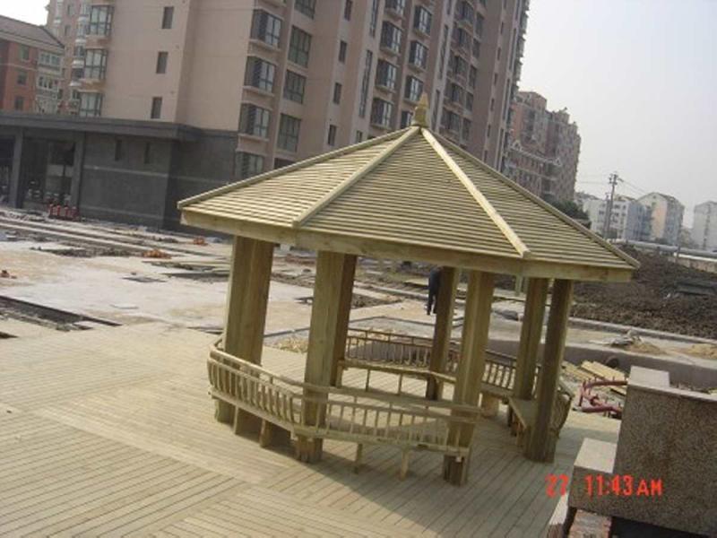 防腐木凉亭二零零五四3294 帖子ID:1369-木图网-木结构之家 www.woodpic.cn