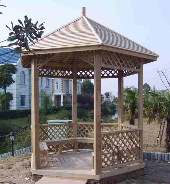 防腐木凉亭二零零五五2428 帖子ID:1370-木图网-木结构之家 www.woodpic.cn