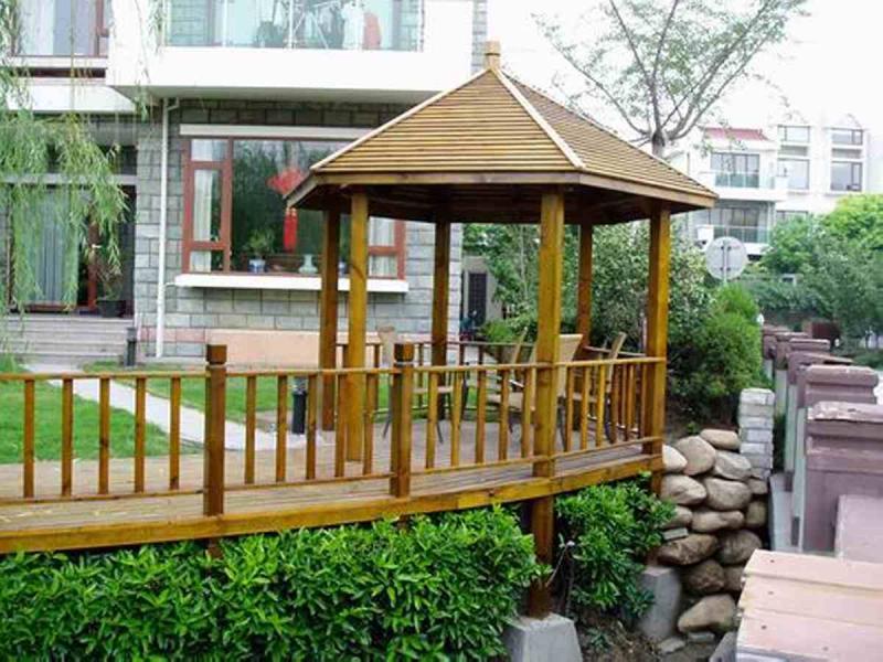 防腐木凉亭二零零五五4495 帖子ID:1370-木图网-木结构之家 www.woodpic.cn