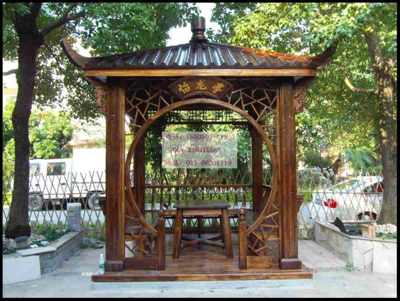 防腐木凉亭二零零五十八6821 帖子ID:1383-木图网-木结构之家 www.woodpic.cn