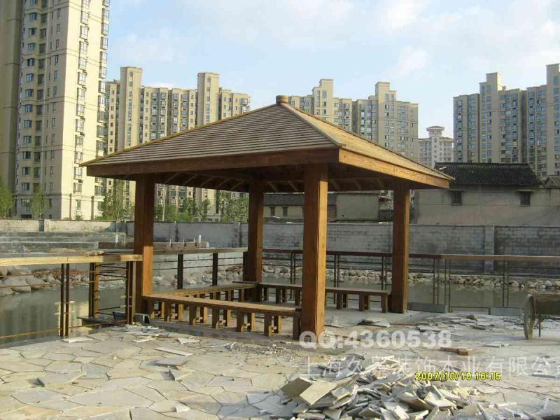 防腐木凉亭二零零五十九3562 帖子ID:1384-木图网-木结构之家 www.woodpic.cn