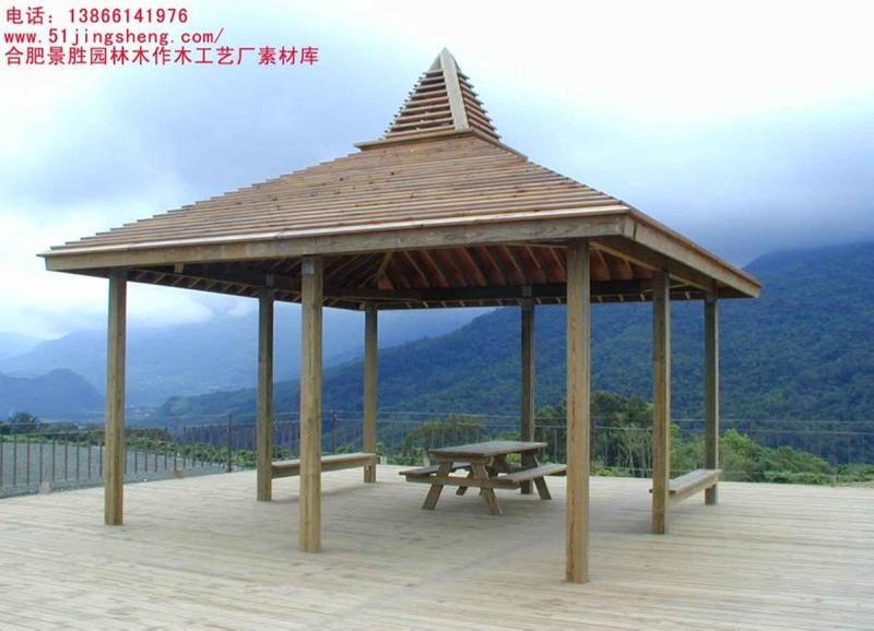 防腐木凉亭二零零五二一3556 帖子ID:1386-木图网-木结构之家 www.woodpic.cn