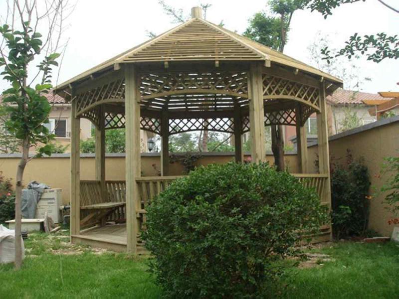 防腐木凉亭二零零五十四2175 帖子ID:1379-木图网-木结构之家 www.woodpic.cn