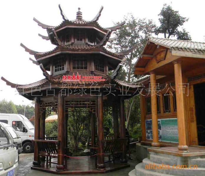 防腐木凉亭二零零五二六328 帖子ID:1391-木图网-木结构之家 www.woodpic.cn