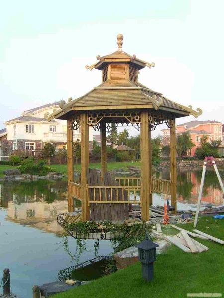 防腐木凉亭二零零五二八5042 帖子ID:1393-木图网-木结构之家 www.woodpic.cn