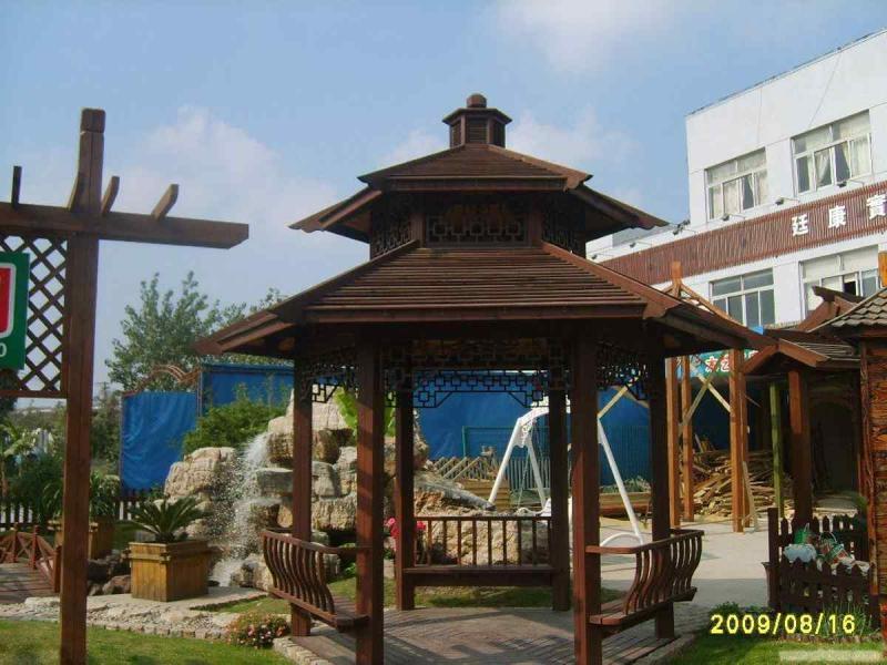 防腐木凉亭二零零五二八7035 帖子ID:1393-木图网-木结构之家 www.woodpic.cn