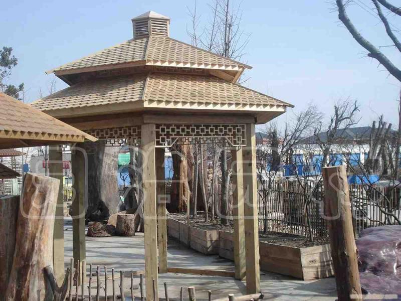 防腐木凉亭二零零五二九8123 帖子ID:1394-木图网-木结构之家 www.woodpic.cn
