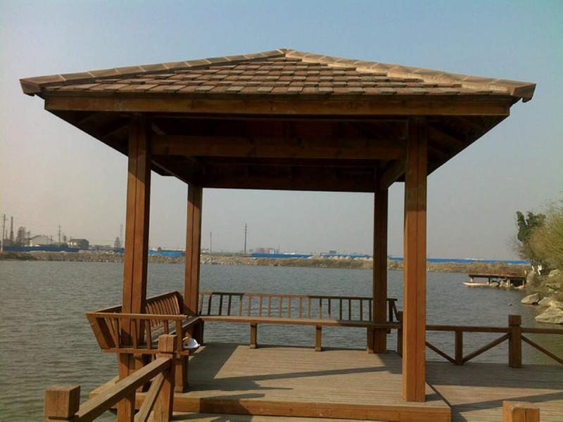 防腐木凉亭二零零五三一9255 帖子ID:1396-木图网-木结构之家 www.woodpic.cn