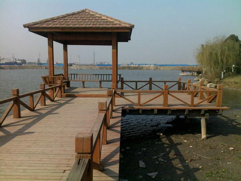 防腐木凉亭二零零五三一6180 帖子ID:1396-木图网-木结构之家 www.woodpic.cn