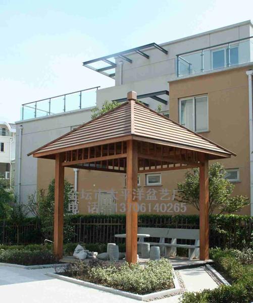 防腐木凉亭二零零五二二7210 帖子ID:1387-木图网-木结构之家 www.woodpic.cn
