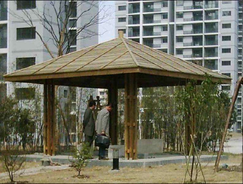 防腐木凉亭二零零五二二7020 帖子ID:1387-木图网-木结构之家 www.woodpic.cn