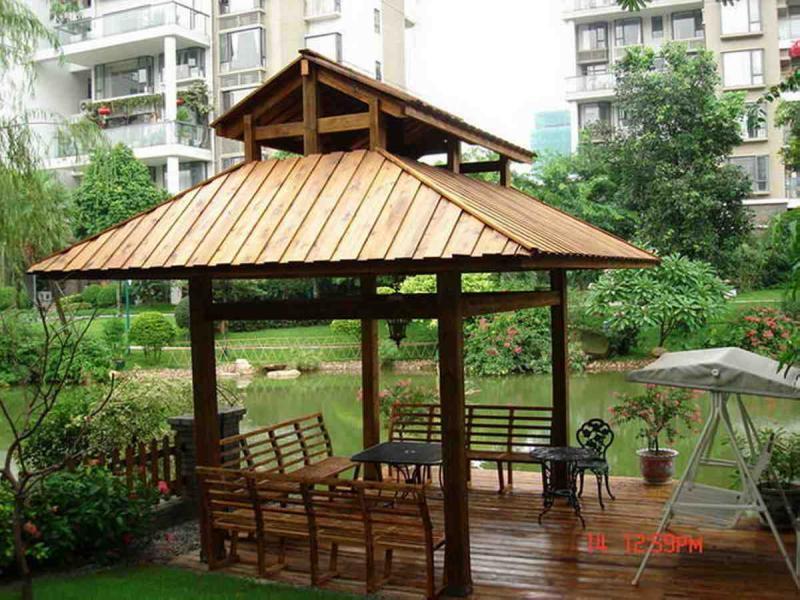 防腐木凉亭二零零五二二1238 帖子ID:1387-木图网-木结构之家 www.woodpic.cn