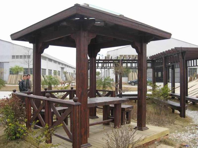 防腐木凉亭二零零五二二5704 帖子ID:1387-木图网-木结构之家 www.woodpic.cn