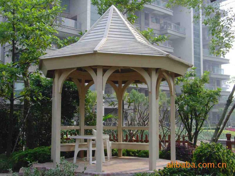 防腐木凉亭二零零五二五1511 帖子ID:1390-木图网-木结构之家 www.woodpic.cn