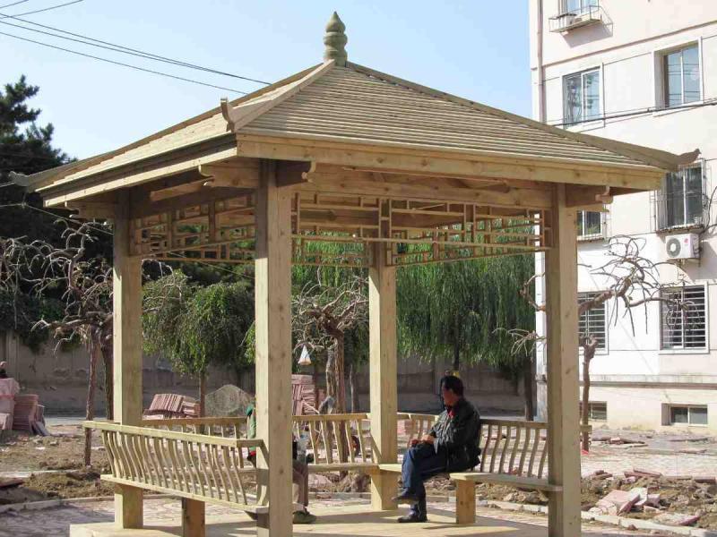 防腐木凉亭二零零五二五540 帖子ID:1390-木图网-木结构之家 www.woodpic.cn