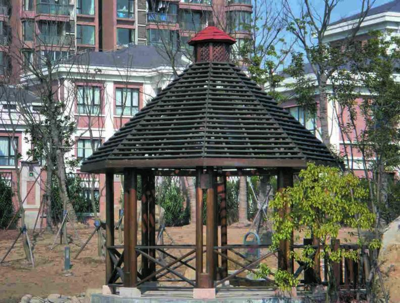 防腐木凉亭二零零五四十7605 帖子ID:1405-木图网-木结构之家 www.woodpic.cn