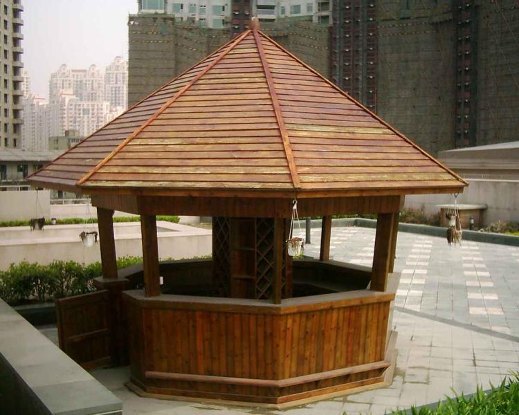 防腐木凉亭二零零五四十9872 帖子ID:1405-木图网-木结构之家 www.woodpic.cn