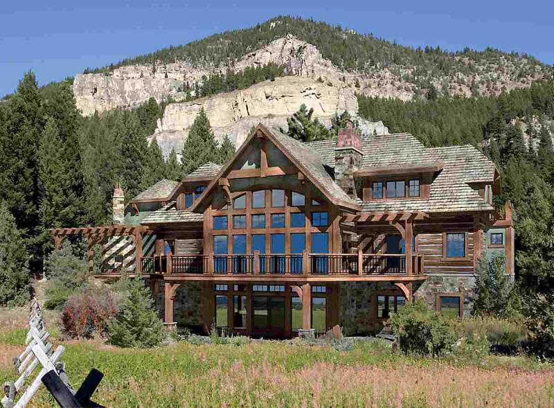 木屋别墅设计方案一7203 帖子ID:1407-木图网-木结构之家 www.woodpic.cn