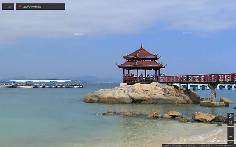 海南省三亚市蜈支洲岛旅游区景观凉亭8107 帖子ID:1580-木图网-木结构之家 www.woodpic.cn