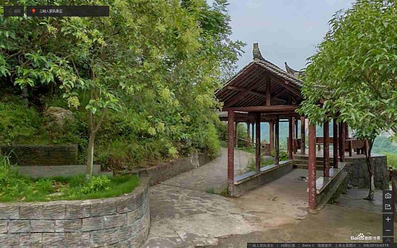 湖北省宜昌市三峡人家风景区景观凉亭521 帖子ID:1593-木图网-木结构之家 www.woodpic.cn