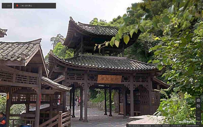 湖北省宜昌市三峡人家风景区景观凉亭6944 帖子ID:1593-木图网-木结构之家 www.woodpic.cn