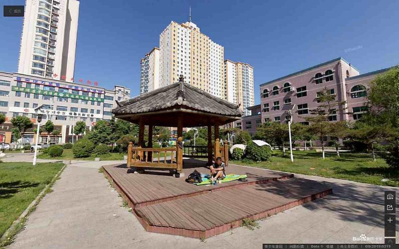 吉林省延吉市青少年游园防腐木凉亭4528 帖子ID:1595-木图网-木结构之家 www.woodpic.cn