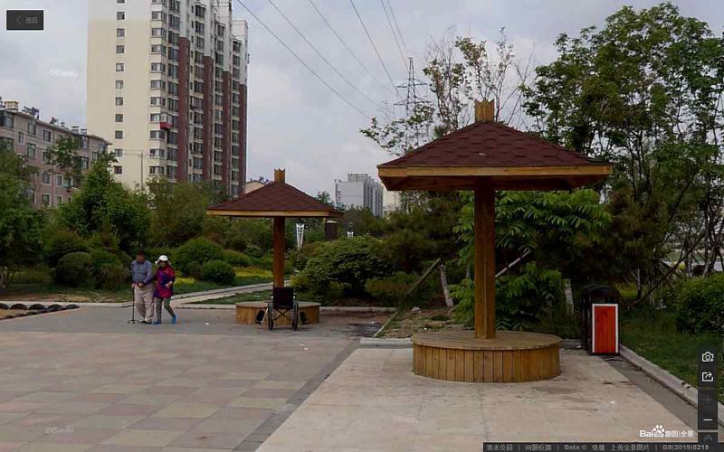 吉林省延吉市清水公园防腐木单亭5848 帖子ID:1596-木图网-木结构之家 www.woodpic.cn