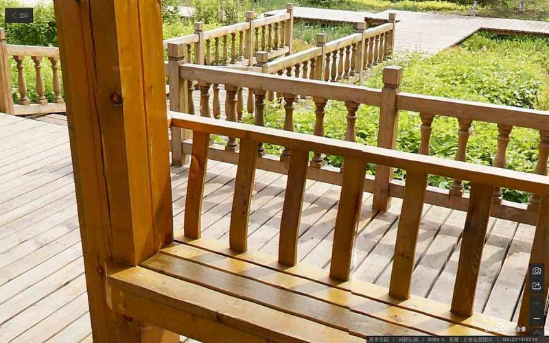 吉林省延吉市清水公园防腐木四角凉亭8878 帖子ID:1597-木图网-木结构之家 www.woodpic.cn