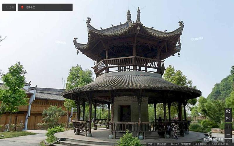 江西省上饶市婺源江湾景区景观凉亭2300 帖子ID:1607-木图网-木结构之家 www.woodpic.cn