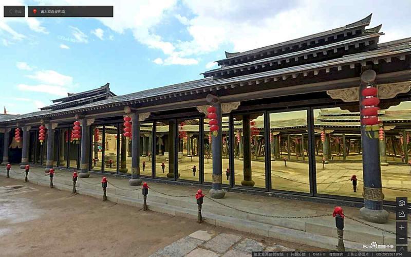 宁夏银川市镇北堡西部影视城景观凉亭7710 帖子ID:1611-木图网-木结构之家 www.woodpic.cn