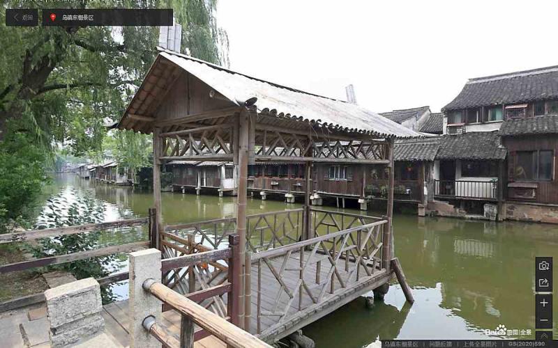 浙江省嘉兴市桐乡乌镇东栅景区景观凉亭2086 帖子ID:1624-木图网-木结构之家 www.woodpic.cn