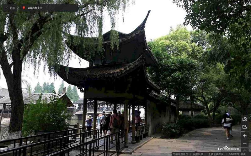 浙江省嘉兴市桐乡乌镇东栅景区景观凉亭4450 帖子ID:1624-木图网-木结构之家 www.woodpic.cn