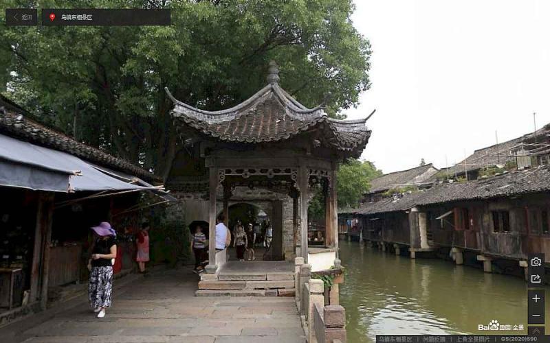 浙江省嘉兴市桐乡乌镇东栅景区景观凉亭3983 帖子ID:1624-木图网-木结构之家 www.woodpic.cn