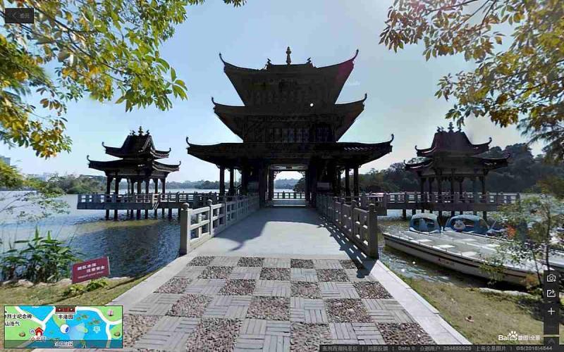 广东省惠州市惠州西湖旅游景区仿古亭8742 帖子ID:1634-木图网-木结构之家 www.woodpic.cn